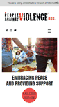 Mobile Screenshot of peopleagainstviolence.com